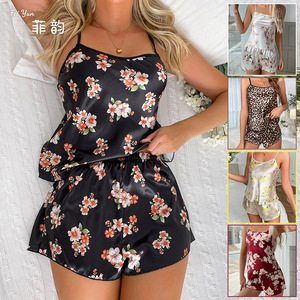 <span class=keywords><strong>Pijamas</strong></span> de Otoño para Mujer, Estilo Hogareño, Conjunto de Dos Piezas, Sexy, para el Hogar, Éxito de Ventas en Comercio Electrónico Transfronterizo - Product Image 2