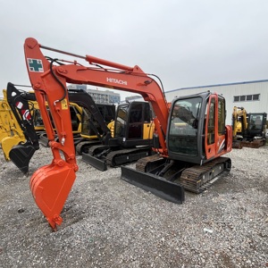 Nouvelle pelle hydraulique sur chenilles Hitachi Zaxis70 2023, poids opérationnel de 7 tonnes, 42000W avec moteur et pompe Hitachi - Product Image 4