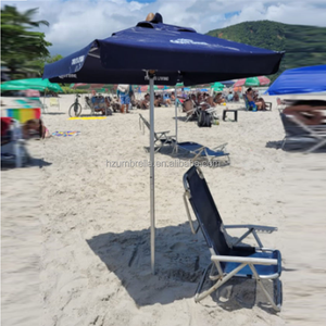 Складной водонепроницаемый зонт-парасоль из нержавеющей стали с защитой от УФ-излучения для пляжа и отдыха на открытом воздухе - Product Image 1