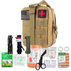 Outdoor emergency kit Mountaineering expedition tactical survival kit emergency cold and thermal trauma equipment