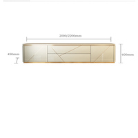 Table console en acier inoxydable métal doré bois mdf gris de luxe pour couloir