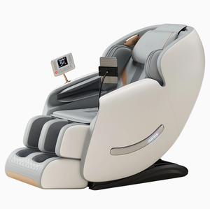 JINGTOP Luxury Full Body 3D 4D SL Track Zero Gravity Shiatsu silla masajeadora nuevo producto barato para masaje corporal - Product Image 1