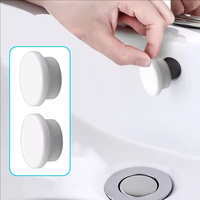 Bouchon d'étanchéité en caoutchouc pour lavabo de salle de bain, joint de vidange d'évier de cuisine, bouchon de vidange de baignoire, accessoires de découpe
