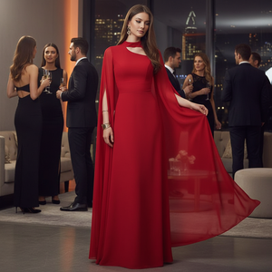 Elegante Abito da Sera NPF, Abaya per Donne Musulmane, Vestito Elegante da Donna Taglie Forti, Abito Casual, Abito da Damigella - Product Image 1