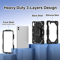 Funda de Silicona para Tablet con Correa de Hombro Resistente para Xiaomi Redmi Pad 2 Pro 12.1 Pulgadas POCO Pad M1 12.1 Pulgadas 2025