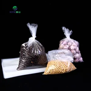 Cheap Wholesale Gift Candy Bread Packaging Crystal Clear Flat Cello Bopp Cellophane Plastic Bag Supermarket Food Packing