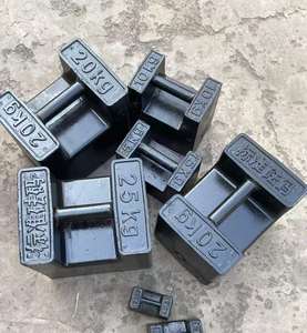 5kg bis <span class=keywords><strong>25kg</strong></span> Industrielle Gusseisen-Prüfgewichte Hochbelastbare Kalibriergewichte - Product Image 3