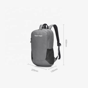 Sac à dos unisexe pour la randonnée, les sports et les voyages, logo personnalisé, polyester coréen, fermeture éclair, design tendance, doux - Product Image 3