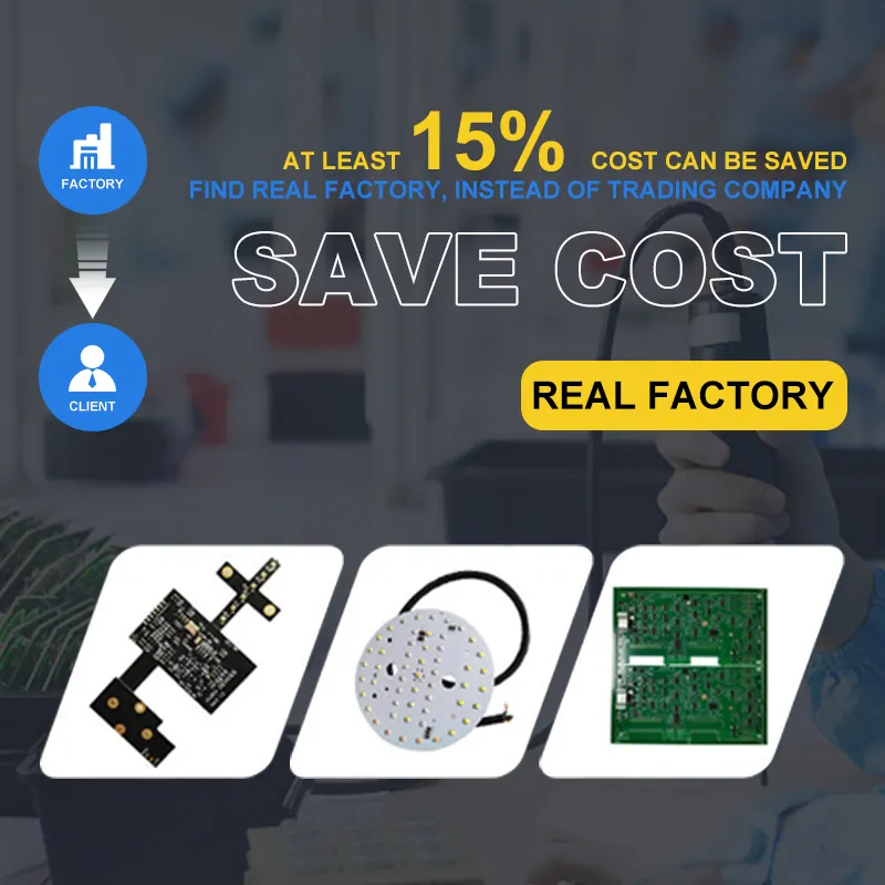 Custom per esterno luce Led Pcb Smt circuiti stampati Led Smd scheda di illuminazione alluminio 94 v0 Pcb fabbrica di assemblaggio