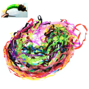 <span class=keywords><strong>Film</strong></span> mince en caoutchouc Super extensible de couleur personnalisée pour la nymphe, les crevettes, les pattes, les mouches, le dos tchèque - Product Image 1