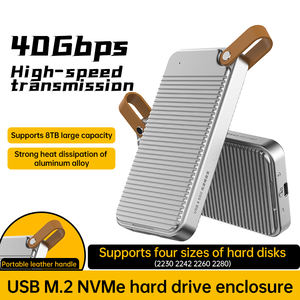 FEIXUAN di alta qualità USB 4.0 portatile Hard disk <span class=keywords><strong>Box</strong></span> M.<span class=keywords><strong>2</strong></span> NVMe 40Gbps custodia per computer portatile - Product Image 2