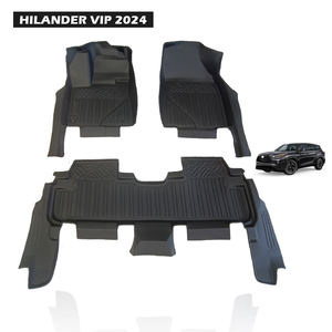 Tappetini Auto 5D in TPE Nero di Alta Qualità, Antiscivolo, Riduzione Rumore, Spessore 3.5MM, Garanzia <span class=keywords><strong>2</strong></span> Anni, Set Completo - Product Image 1