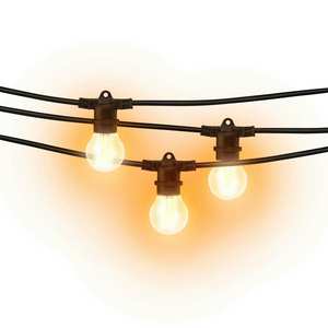 Ghirlanda collegabile IP44 E27 15m 30 luci - ideale per decorazioni esterne, feste e per illuminare i giardini. - Product Image 1