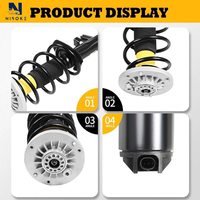 Niboke para BMW X3 F25 X4 F26 Conjunto de resorte helicoidal de Amortiguador delantero con eléctrico 37116797026 37116797028 37126797025