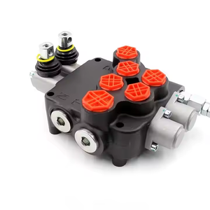 Válvula de Control Direccional Hidráulica de 2 Vías P80, Válvula Monobloque Manual para Equipos de Construcción y Agrícolas - Product Image 1