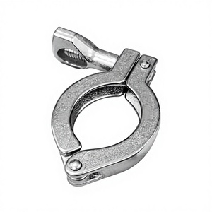 Raccords de tuyauterie sanitaires à collier en acier inoxydable SS304 <span class=keywords><strong>SS316L</strong></span>, polis, basse pression, type Tri-<span class=keywords><strong>Clamp</strong></span>, pour la construction - Product Image 4