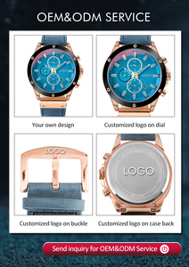 Damen Uhr ginevra Fashion Lady <span class=keywords><strong>orologio</strong></span> da <span class=keywords><strong>donna</strong></span> al quarzo con quadrante stampato in 3D in stile <span class=keywords><strong>classico</strong></span> semplice con logo - Product Image 6