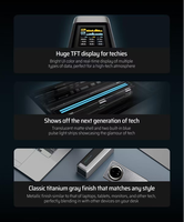 CUKTECH 20 Energy Column 25000mAh Power Bank 210W Max PD3.1 Pengisian Cepat Portabel Layar Digital TFT untuk Laptop Ponsel Aman untuk Perjalanan