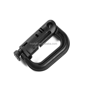Mochila de plástico Mosquetón Correas <span class=keywords><strong>Snap</strong></span> Hook <span class=keywords><strong>Lock</strong></span> Llavero D Ring Clip - Product Image 3