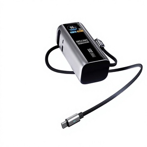 แบตสำรอง 20000mAh 100W ชาร์จเร็ว สายในตัว 70 ซม. หน้าจอ TFT สำหรับแล็ปท็อป แท็บเล็ต โทรศัพท์ รุ่น MH878A - Product Image 1