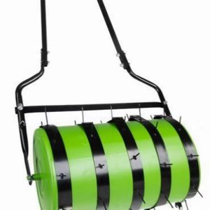 2023 pas cher en gros <span class=keywords><strong>rouleau</strong></span> d'herbe de jardin avec pointes aérateur d'herbe vert - Product Image 2