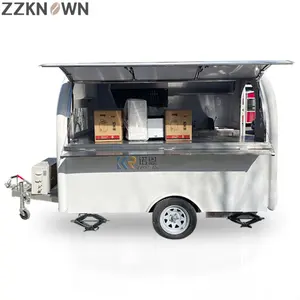 High Quality Ice Cream Food Trailer Hot Dog Fryer Machinery Food Truck Factory Directly Sell Mobile Food Cart Kiosk