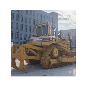 Pompe à moteur de bulldozer Caterpillar D8R d'occasion durable avec boîte de vitesses à roulement de moteur Machines de construction techniques - Product Image 1