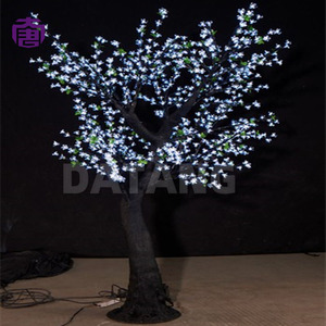 Beautiful Outdoor Garden IP65 Waterproof Commercial <b>LED</b> Luminous Artificial Sakura Cherry Blossom Tree for Christmas Decoration - Product Image 2