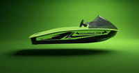 Bateau électrique portable RUSH WAVE, mini jet-boat, 16 kW, embarcation à grande vitesse, mini bateau à moteur électrique