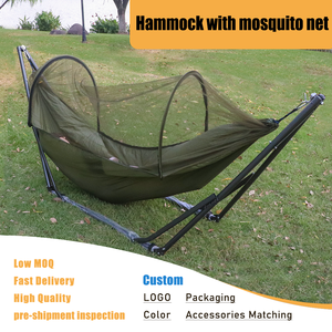 צבא ירוק נייד קל משקל נדנדה תלוי אוהל קמפינג ערסל קמפינג עם יתוש - Product Image 3