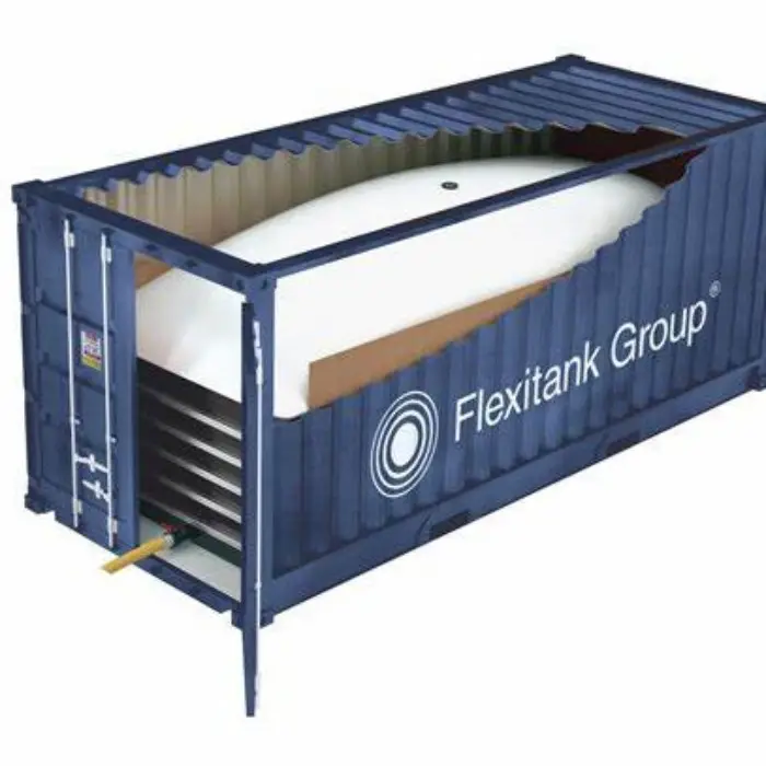 Flexitank 24000liter in Container untuk minyak diesel