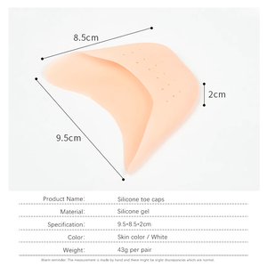 Almohadillas <span class=keywords><strong>de</strong></span> <span class=keywords><strong>Gel</strong></span> <span class=keywords><strong>de</strong></span> Silicona <span class=keywords><strong>para</strong></span> Danza <span class=keywords><strong>de</strong></span> <span class=keywords><strong>Ballet</strong></span>, Protector <span class=keywords><strong>de</strong></span> Plantillas Cómodas Lavables <span class=keywords><strong>para</strong></span> Deportes y Ejercicio - Product Image 4