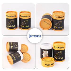 โรงงานขายส่งกระดาษกระป๋องกระดาษขวดกระดาษคราฟท์บรรจุภัณฑ์หลอดกระดาษกลม - Product Image 6