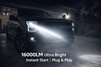 Nouveau Phare LED de Voiture Haute Puissance 110W 24V Stable 16000LM 18 Puces 6 Cœurs de Refroidissement en Cuivre pour Éclairage Automobile
