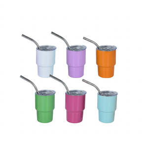 USA Stock 3oz Stainless Steel Vacuum Insulated <b>Shot</b> Tumbler with Lid - Product Image 1