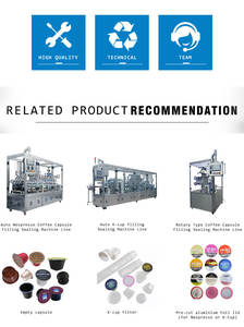 เครื่องบรรจุและปิดผนึกแคปซูลกาแฟเคคัพเชิงเส้นแบบอัตโนมัติ - Product Image 2