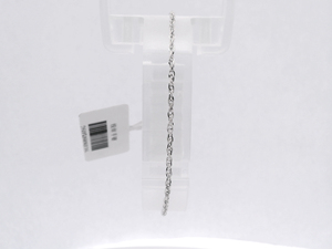 Twisted Rope Gloss White Pt950 Flexible Wristlet With Braided Segments For Weekend Females Light <b>Stack</b> Platinum Wrist Ornament - Product Image 4