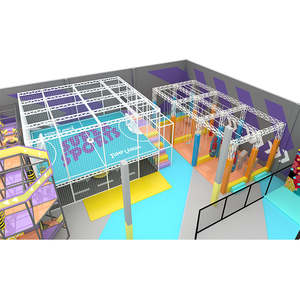 Équipement de parc de trampolines sur mesure <span class=keywords><strong>gratuit</strong></span>, aire de jeux intérieure commerciale, centre de jeux pour enfants, parc de trampolines pour enfants - Product Image 4