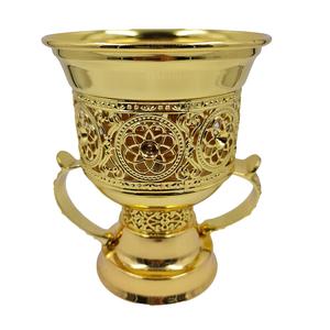 Brûleur à Bakhoor en laiton, dernier design, brûleur à encens portable en métal de style arabe du Moyen-Orient, encens Bakhoor - Product Image 2