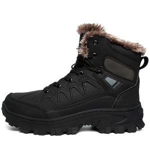 Bottes de <span class=keywords><strong>randonnée</strong></span> en plein air pour hommes automne hiver chaussures de sport en gros transfrontalières bottes de <span class=keywords><strong>neige</strong></span> chaudes - Product Image 1