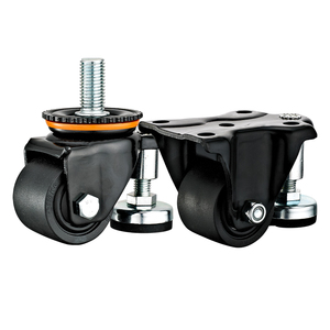 2''2.5''3'' Type a Plate Heavy Duty Low Center of Gravity Roulette en nylon avec pieds <span class=keywords><strong>de</strong></span> <span class=keywords><strong>support</strong></span> Roulettes pour réfrigérateur - Product Image 2