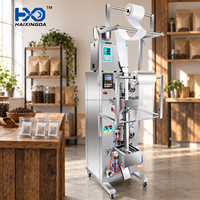 Machine d'emballage de sacs haute efficacité en promotion, ensacheuse automatique de pesage, de remplissage et de scellage pour granulés de tisanes et aliments secs