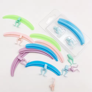 Nuevas extensiones de pestañas, separador de pestañas reutilizable con corredores, kit separador de pestañas, separador de pestañas de silicona para principiantes - Product Image 5