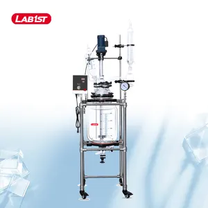 Jacketed Glass Reactor Hot Sale 10L Jacketed Glass Reactor With Best Price