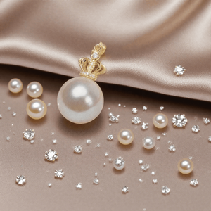 قلادة عصرية جديدة من الفولاذ المقاوم للصدأ بتقنية NFC وتردد 13.56MHz RFID مع لؤلؤ مقلد كهدايا أعياد للنساء - Product Image 4