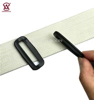 Sangle à boucle en D professionnelle POM pour sac à dos et sangle de sac - Accessoires en plastique durables et écologiques