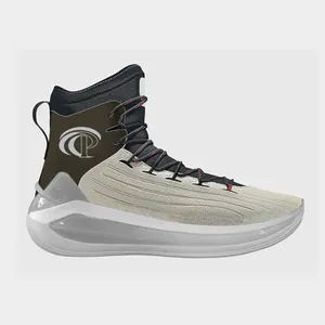 Zapatillas de baloncesto personalizadas para hombre, deportivas de moda para correr, alta parte superior, para exteriores