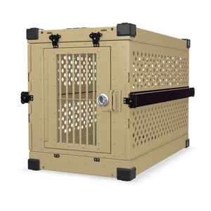 Caja plegable para perros XXL de aluminio de 48 "para jaula de perrera grande para perros Rottweiler - Product Image 1