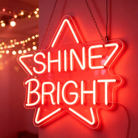 Enseigne néon LED personnalisée en métal avec logo, lettres de mariage, enseignes LED pour entreprises, lumières décoratives murales pour fêtes et anniversaires