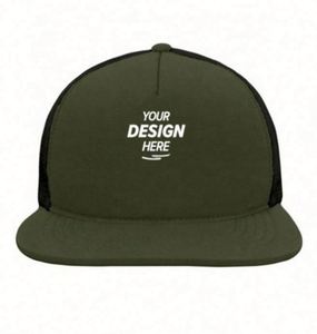 Casquette de camionneur 5 panneaux en mousse premium, personnalisée avec logo brodé ou imprimé, en tissu en toile éponge tendance pour usage extérieur – Vente en gros - Product Image 2